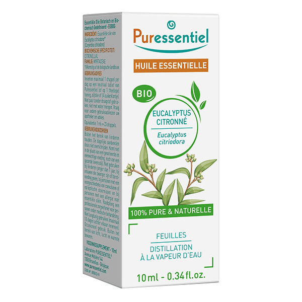 Huile Essentielle Eucalyptus Citronné Bio 10ml