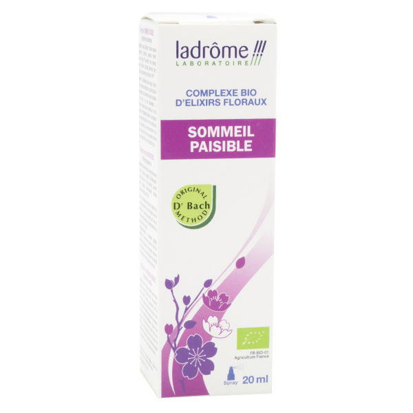 Elixirs Floraux Complexe Sommeil Paisible Spray Bio 20ml