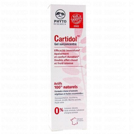 Cartidol Gel surconcentré tube 120ml