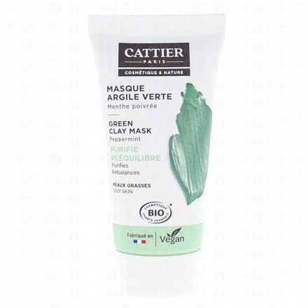 Masque bio argile verte menthe poivrée 30ml