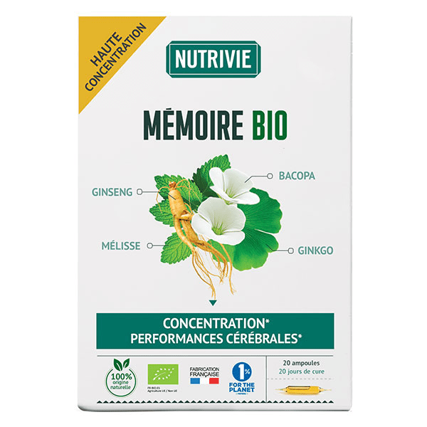 Complexe Mémoire Bio 20 ampoules