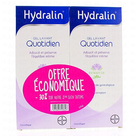 Quotidien lot de 2 flacons de 400ml