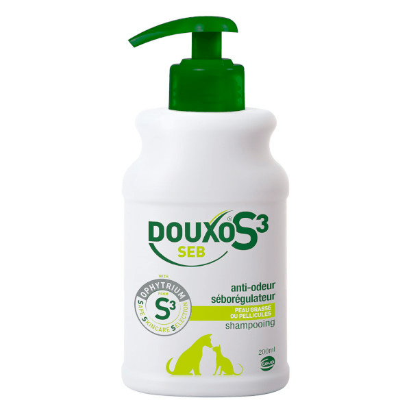 Douxos3 Seb Shampoing Anti Odeur Séborégulateur 200ml