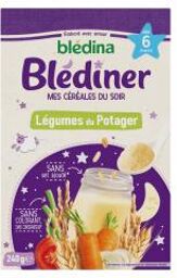 Blédina Blediner Légumes du Potager - Boîte 240 g