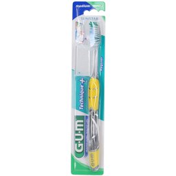Gum® Technique+ brosse à dents medium normale adultes (Couleur non sélectionnable)