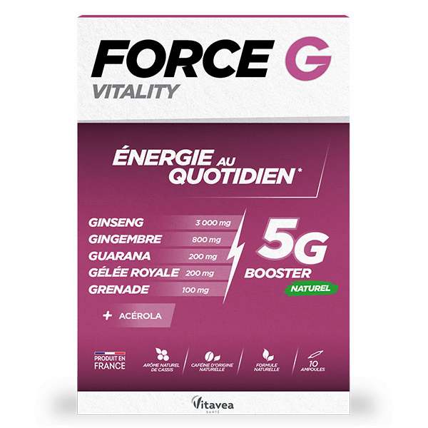 Force G Vitality Energie au Quotidien 10 ampoules