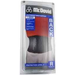 Lightweight Back Support Noir Taille M