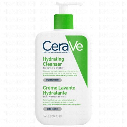 Crème lavante hydratante peaux normales à sèches 473ml