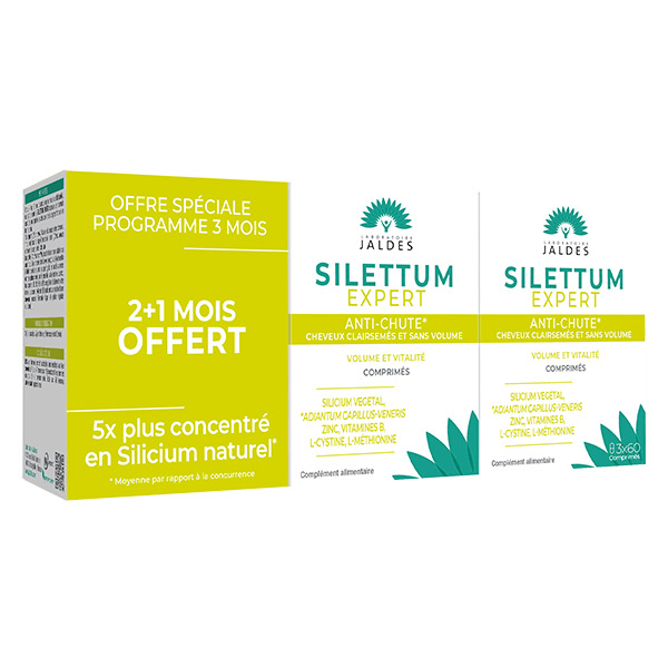 Silettum Expert Anti Chute 180 comprimés