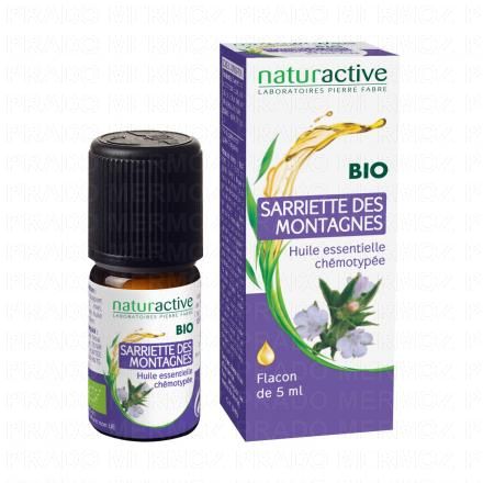 Huile Essentielle Bio Sarriette des Montagnes flacon 5ml