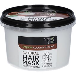 Organic Shop Masque Hydratant Naturel pour Cheveux Noix de Coco & Karité Tropical