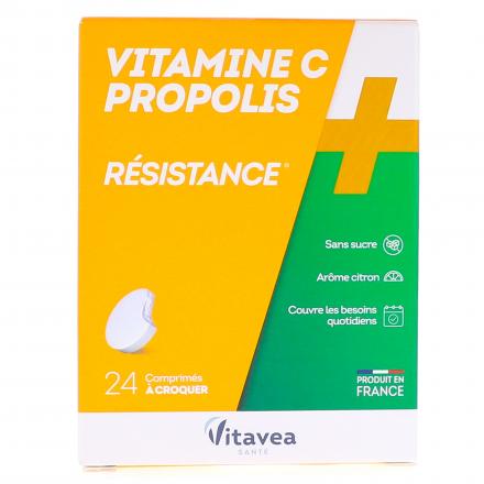 Resistance Vitamine C + Propolis 24 comprimés