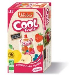 Pack Cool Manzana Fresa y Arándano 12x90g