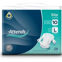 Attends® Slip Active 10 Large