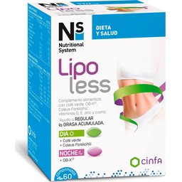 NS Dietcontrol Lipoless 60 Comprimés