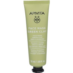 Masque visage argile verte nettoyant profond