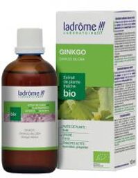 Ladrôme Extrait de Plante Fraîche Bio Ginkgo 100 ml - Flacon 100 ml