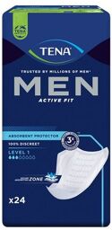 Men Active Fit Level 1 - 12 paquets de 24 protections