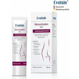 Evolsin® Gel anti-hémorroïdes – Crème hemorrhoide contre les douleurs, les démangeaisons, les irritations et les saignements