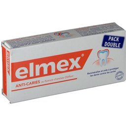 Elmex Dentifrice Protection Caries 75ml Lot De 2