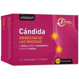 Cándida 30Compr + 30 Perlas