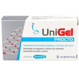 UniGel Procto 5 suppositoires
