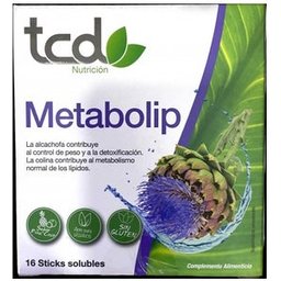 Tcd Nutrición Metabolip Goût Ananas et Coco Sticks 16x5g