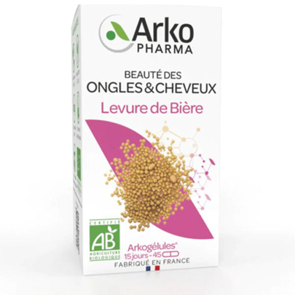 Arkogélules Levure de Bière Bio 45 gélules