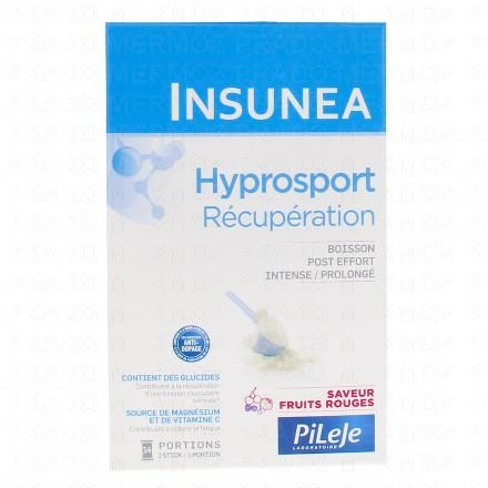 Insunea Hyprosport saveur fruits rouges 14 sachets de 15g