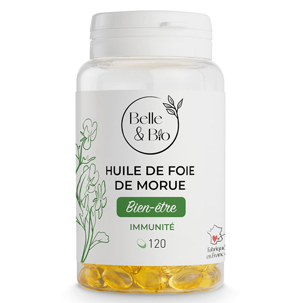 Huile de Foie de Morue 120 gélules