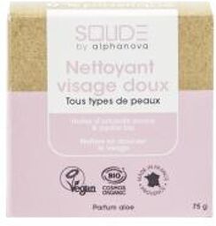 Santé Solide By Nettoyant Visage Doux Amande & Jojoba Bio* (75G) - Pain 75 g