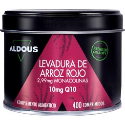 Aldous Levadura de Arroz Rojo con Coenzima Q10 400comp