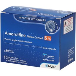 Amorolfine Conseil 5 %