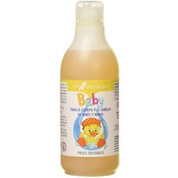 Gel de bain pour cheveux Corps Cheveux Bébé Bio 250ml