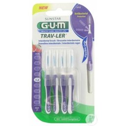 Trav-Ler Brossette Interdentaire 1512 1,2mm 4 Unités