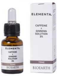 Elementa Solution Caféine + Ginseng 3% 15 ml - Flacon compte goutte 15 ml