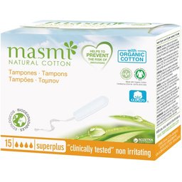Tampons en coton naturel Digital Super Plus 15pcs