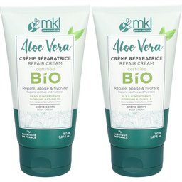 Mkl Crème Réparatrice Aloe Vera 150 ML - Certifiée BIO