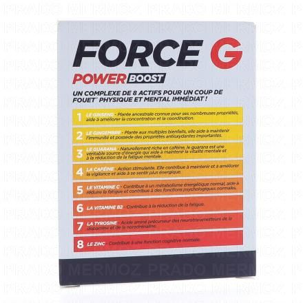 Force G - Power boost x24 Comprimés Effervescents