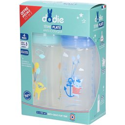 Biberon tétine plate débit lent Air Duo