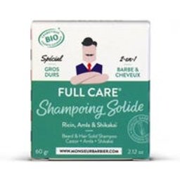 Full Care Shampoing Solide Barbe & Cheveux 60g