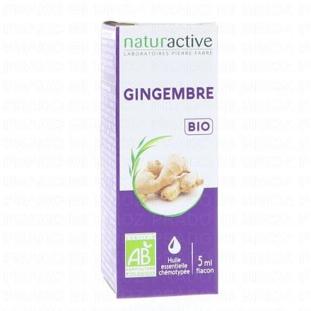 Huile Essentielle Bio Gingembre flacon 5ml