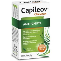 Capileov Anti-Chute de cheveux 30 Perles