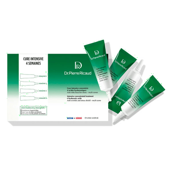 visage Cure intensive concentrée 4 acides hyaluroniques 40ml