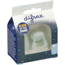 Difrax® Sucette Natural Nuit 12 mois+