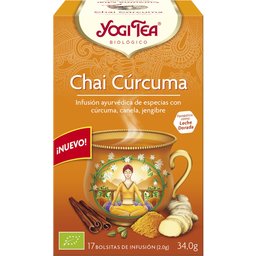 Yogi Thé Chai Curcuma 17 Sacs