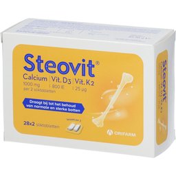 Steovit® Calcium - Vitamine D3 - Vitamine K2 28 x 2 comprimés