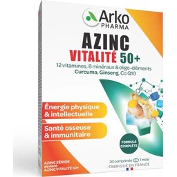 Azinc Vitalité 50+ 30 comprimées