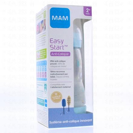 Easy Start Anti-Colique biberon débit 2 260ml bleu couleur de la nature