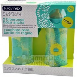 Biberons Pack 340ml Varia Tétine + Cuillère